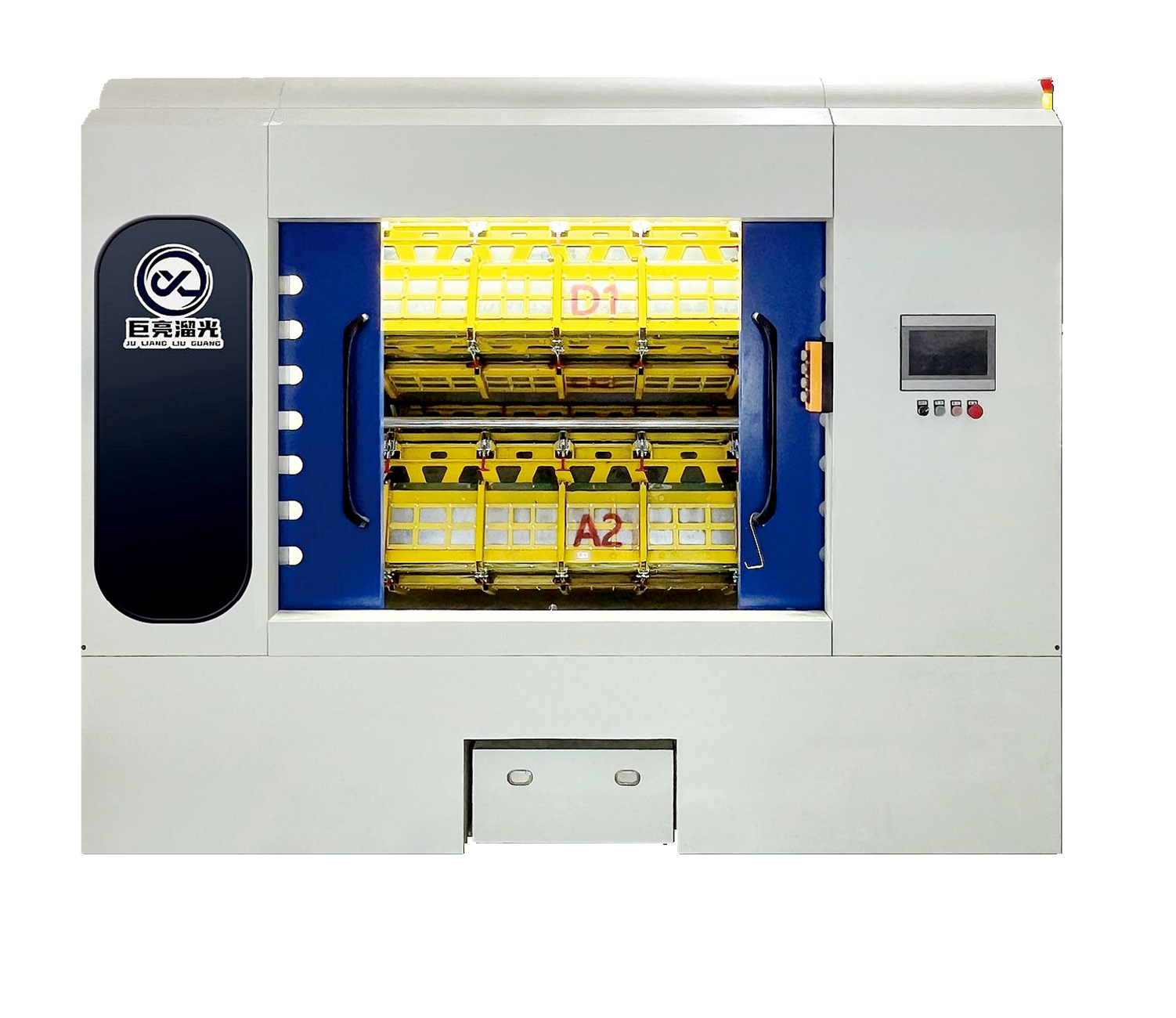 溜光机：金属表面处理的绿色革命与效率跃迁